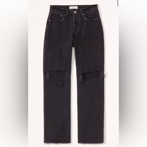 A&F Low Rise 90s Baggy Jean